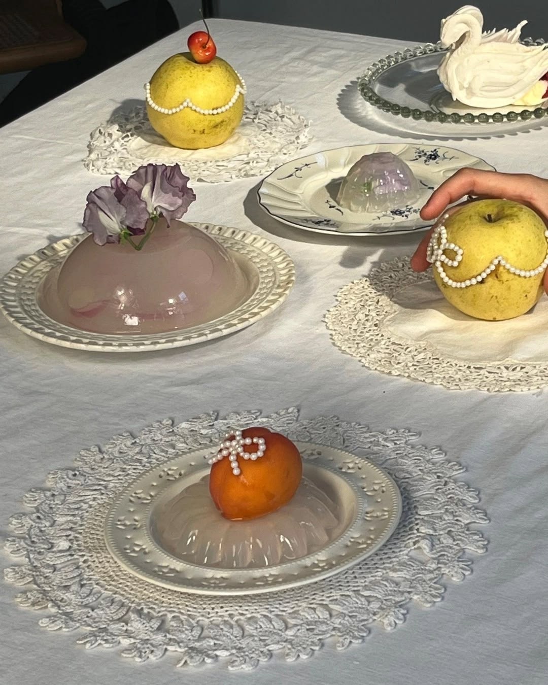 Beautifully presented food — details and textures
