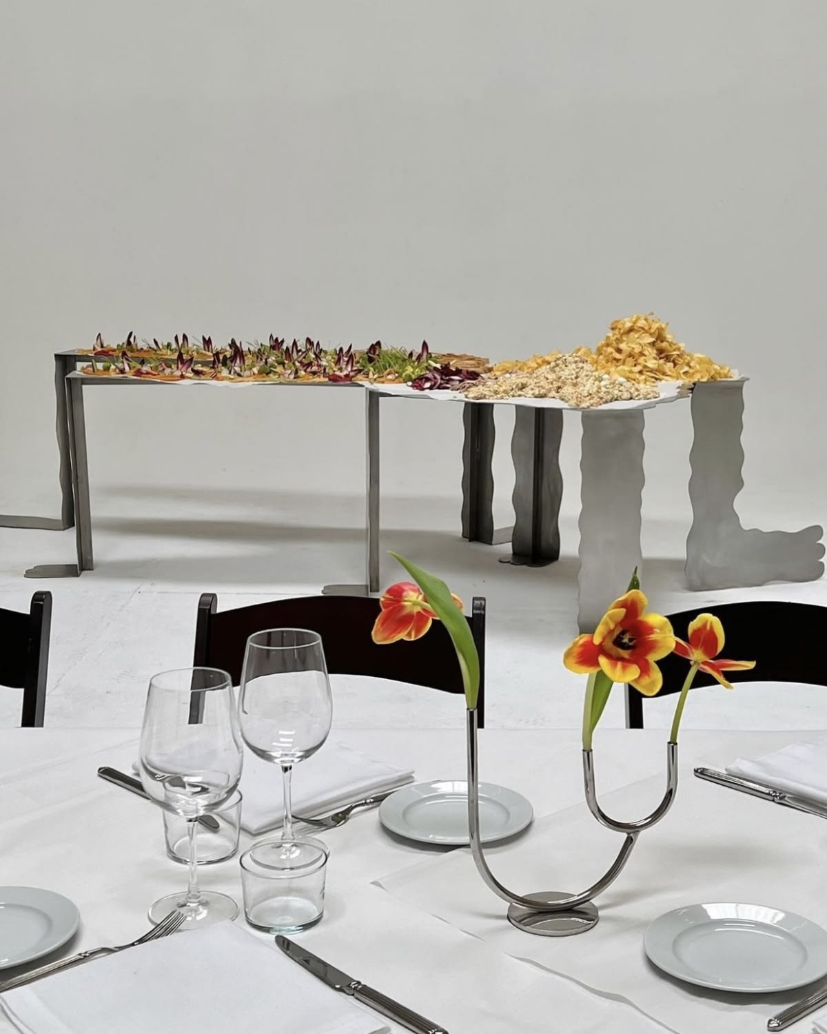 Visual centrepiece of the event — grazing table 2026